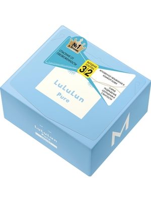 LuLuLun Набор из 32 масок для лица «Глубокое Увлажнение Обезвоженной Кожи» Face Mask Pure Moist Blue