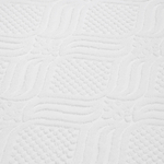 Полотенце для рук белое, с кисточками темно-синего цвета из коллекции essential, 50х90 см