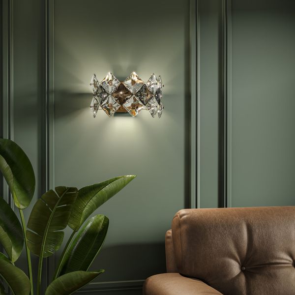 Настенный хрустальный светильник Rubis