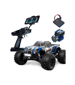 Радиоуправляемый монстр MJX Hyper Go H16H (синий) 4WD 2.4G LED GPS 1/16 RTR