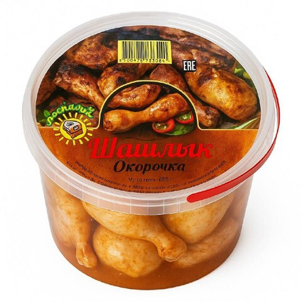 Шашлык из окорочка Мясные Продукты вес