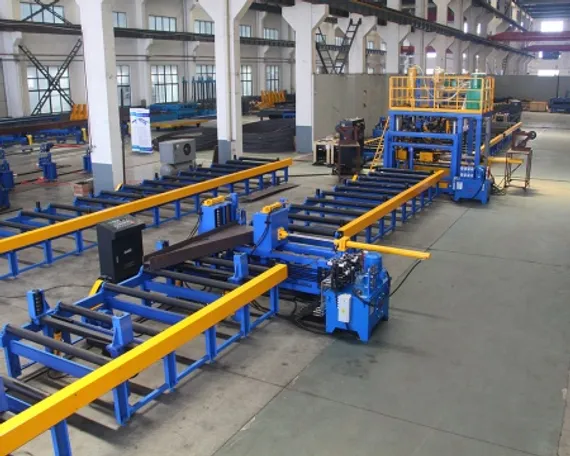 Автоматизированная горизонтальная линия по производству двутавровых балок, INTEGRAL