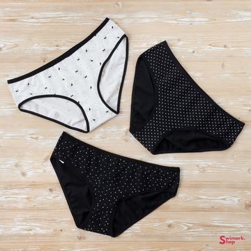 Трусики женские DOMINANT 55000-288, FULL BRIEF, 3 шт. в уп.