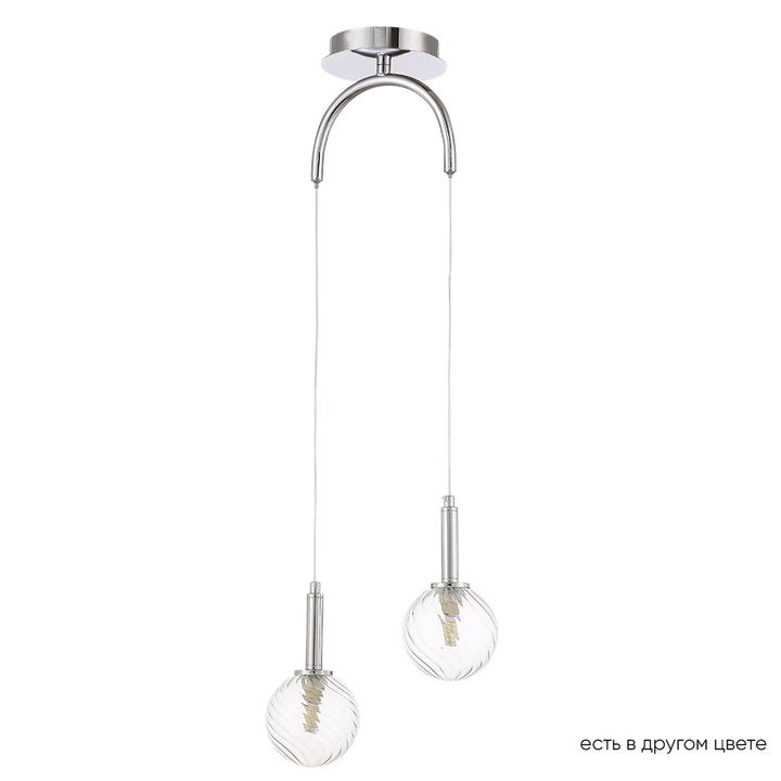 Подвесной светильник Crystal Lux Luxury SP2 Chrome