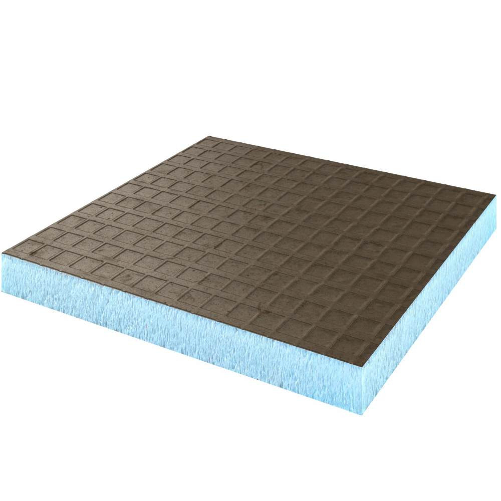 Панель Ruspanel RPG Basic на основе экструдированного пенополистирола односторонняя 1250х600х6 мм