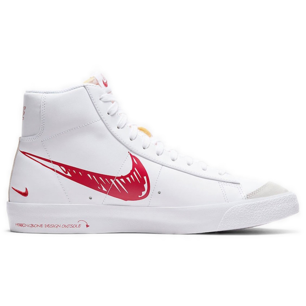 Кроссовки Nike Blazer Mid 77 Sketch - Red