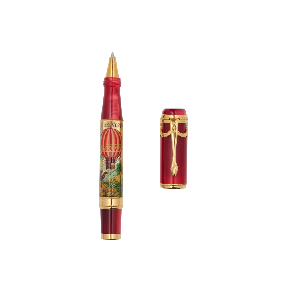 Jules Verne Five Weeks in a Balloon Ручка Роллер