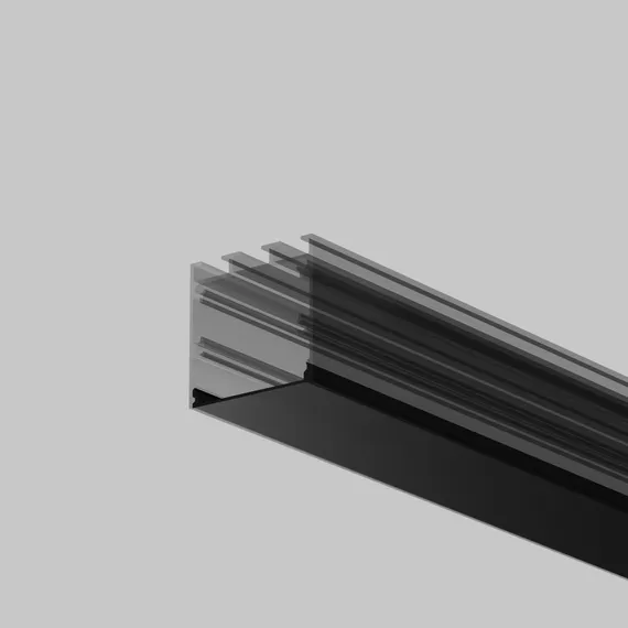 Рассеиватель для профиля 35x35 (Чёрный, 2 м), ALM-35-B-DF-2M 642040 Led Strip 642040
