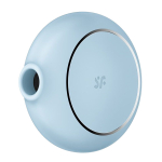 Голубой клиторальный стимулятор Satisfyer Pro To Go 3 Blue