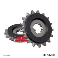 JT JTF517.17RB звезда передняя (ведущая), 17 зубьев