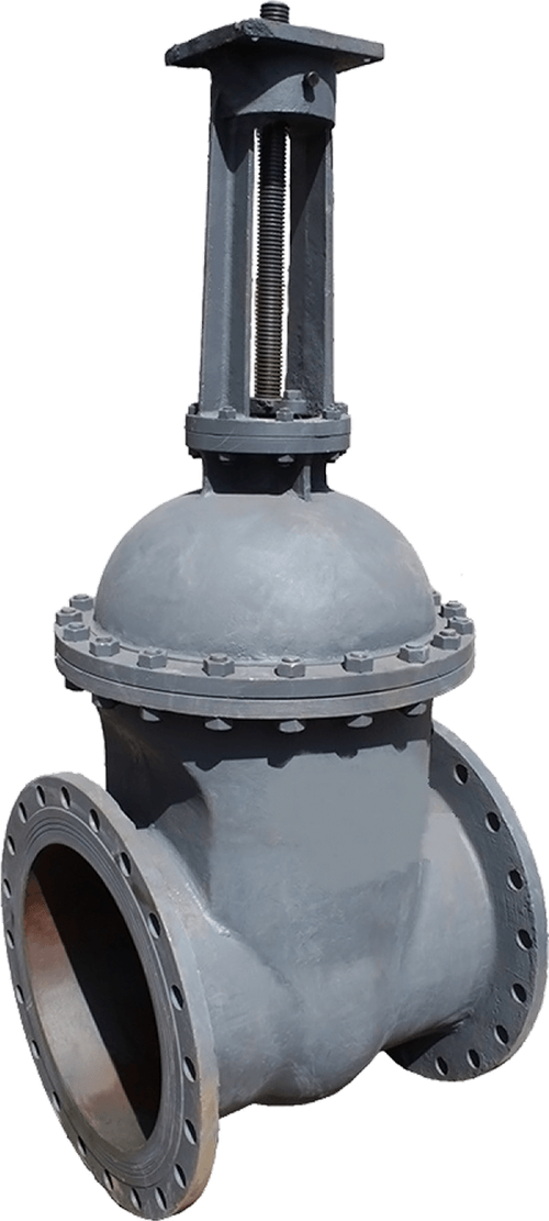 Задвижка стальная клиновая 30с964нж с выдвижным шпинделем под электропривод, фланцевая, Ру 25, t рабочей среды от -40 до +425°С