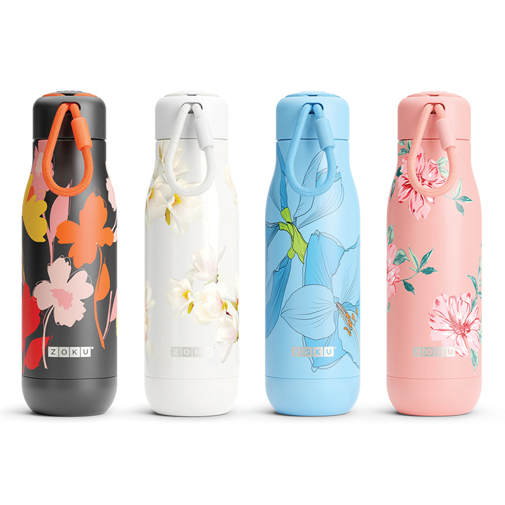 Термос zoku, 500 мл, rose petal pink