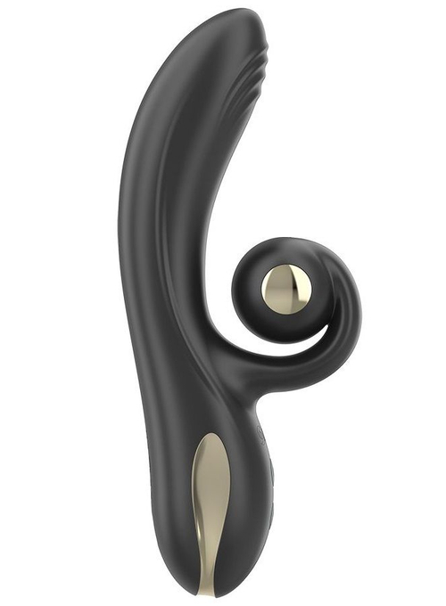 Вибратор-кролик Ibiza с вибрацией и вращением, 18,4 см