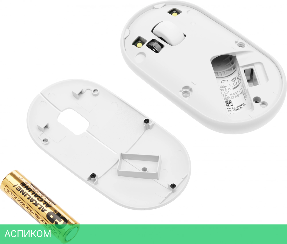 Мышь Logitech Pebble 2 M350s Tonal White (910-007013)