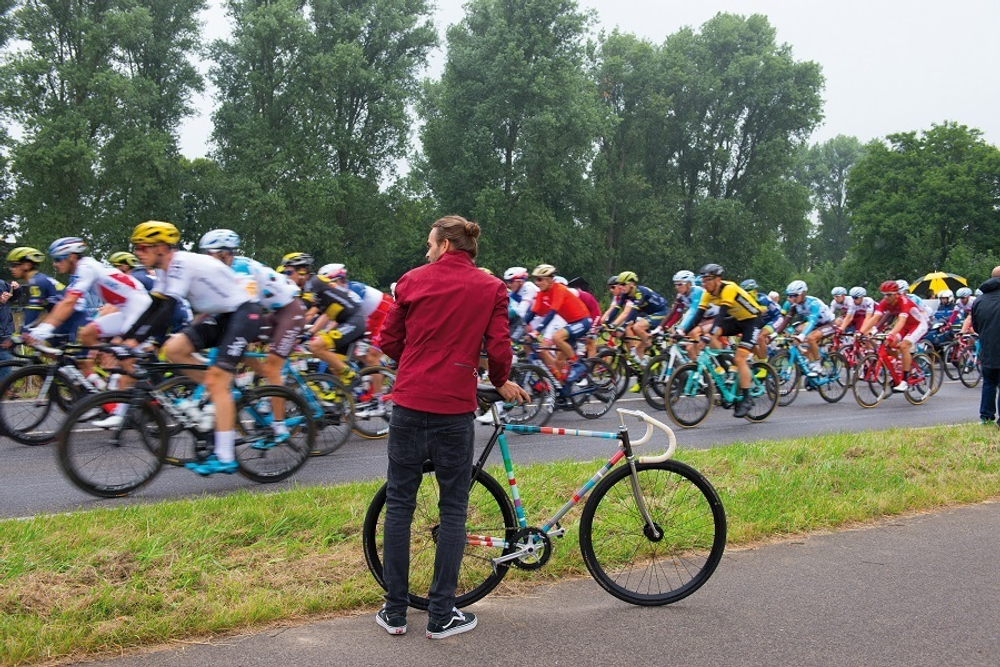 Наклейка на раму велосипеда remember, tonda