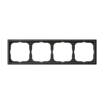 ARTGALLERY 4-постовая РАМКА, универсальная, БАЗАЛЬТ