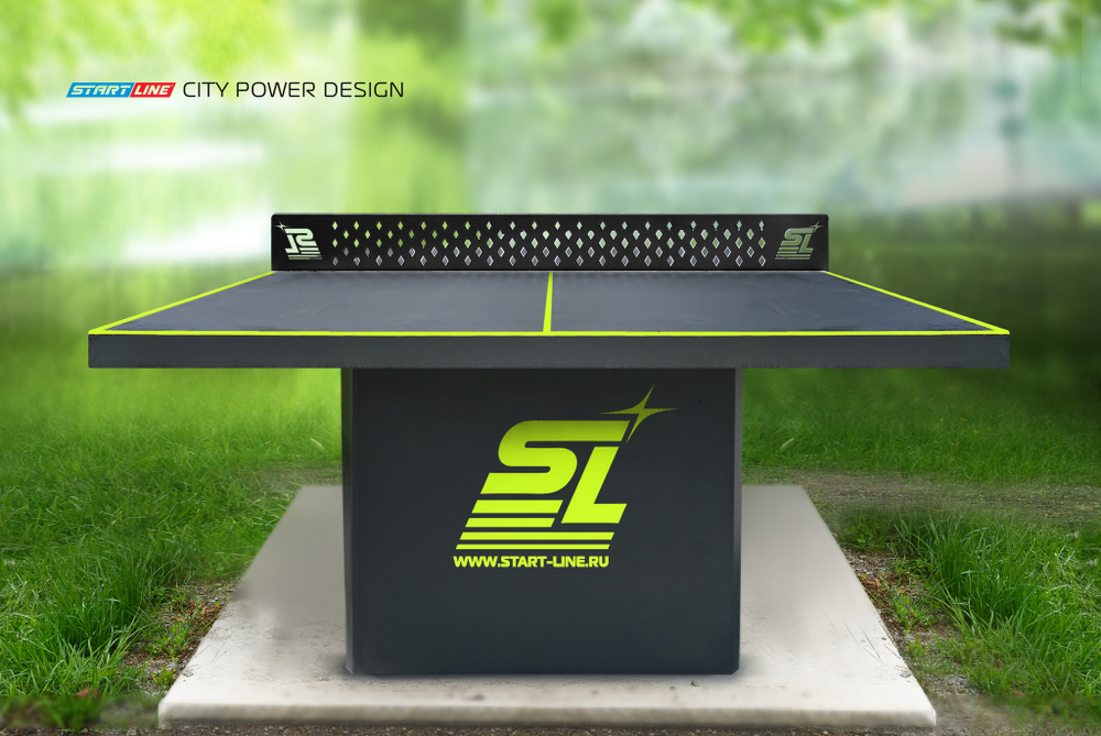 Стол теннисный City Power DESIGN Всепогодный