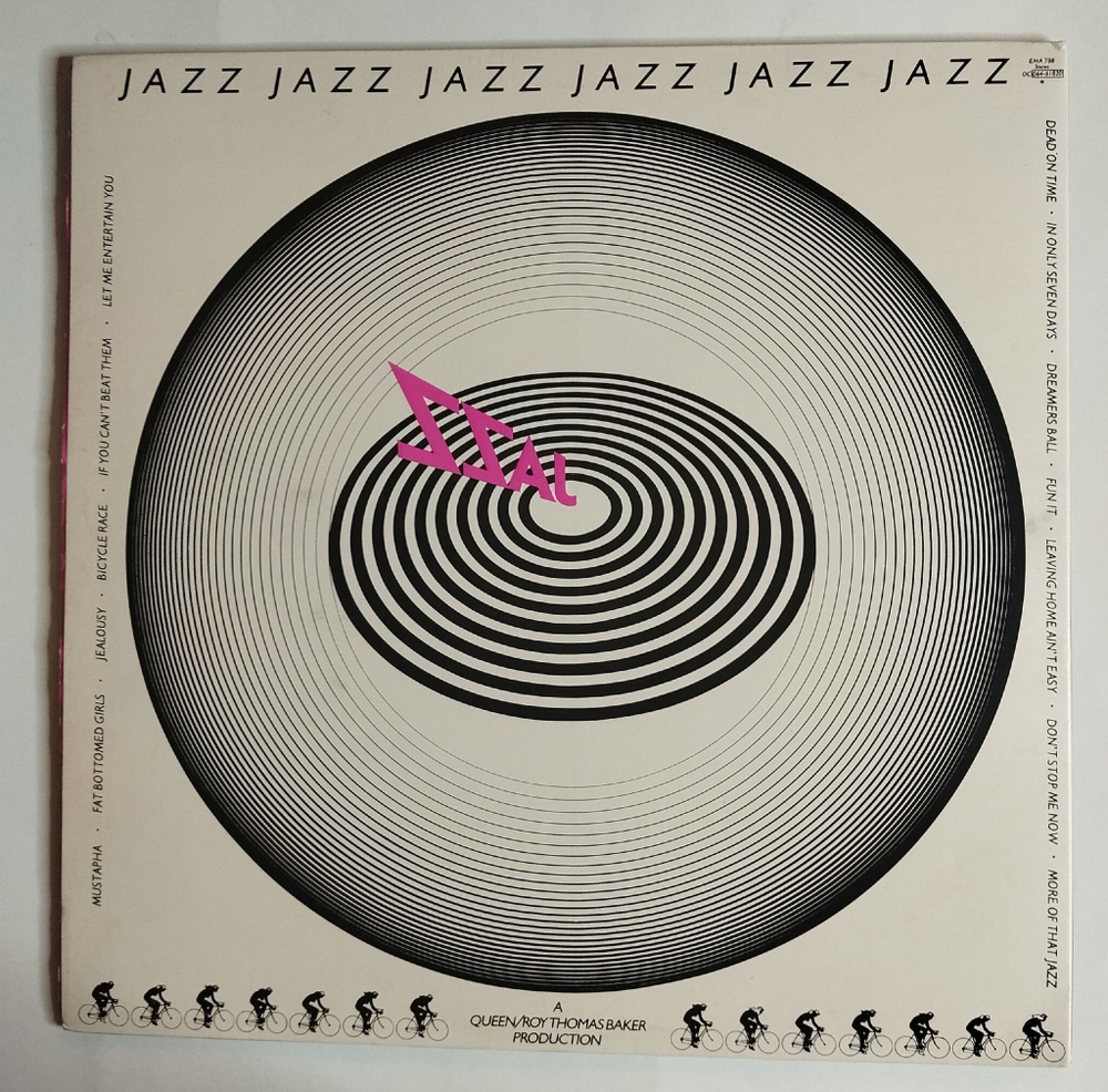 Винтажная виниловая пластинка LP Queen Jazz (UK 1978) (No Poster)