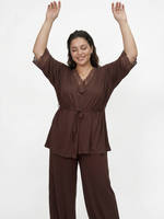 Кимоно из вискозы Шоколад