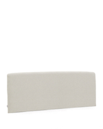 Изголовье Valma из жемчужного шенилла со съемным чехлом для кровати 180 x 200 см