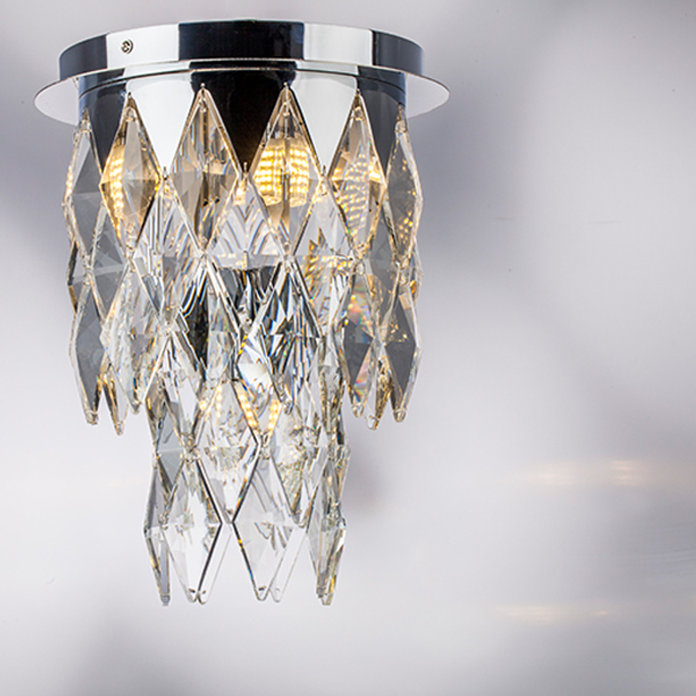 722064 Люстра LIMPIO 6х28W G9 ХРОМ/ПРОЗРАЧНЫЙ