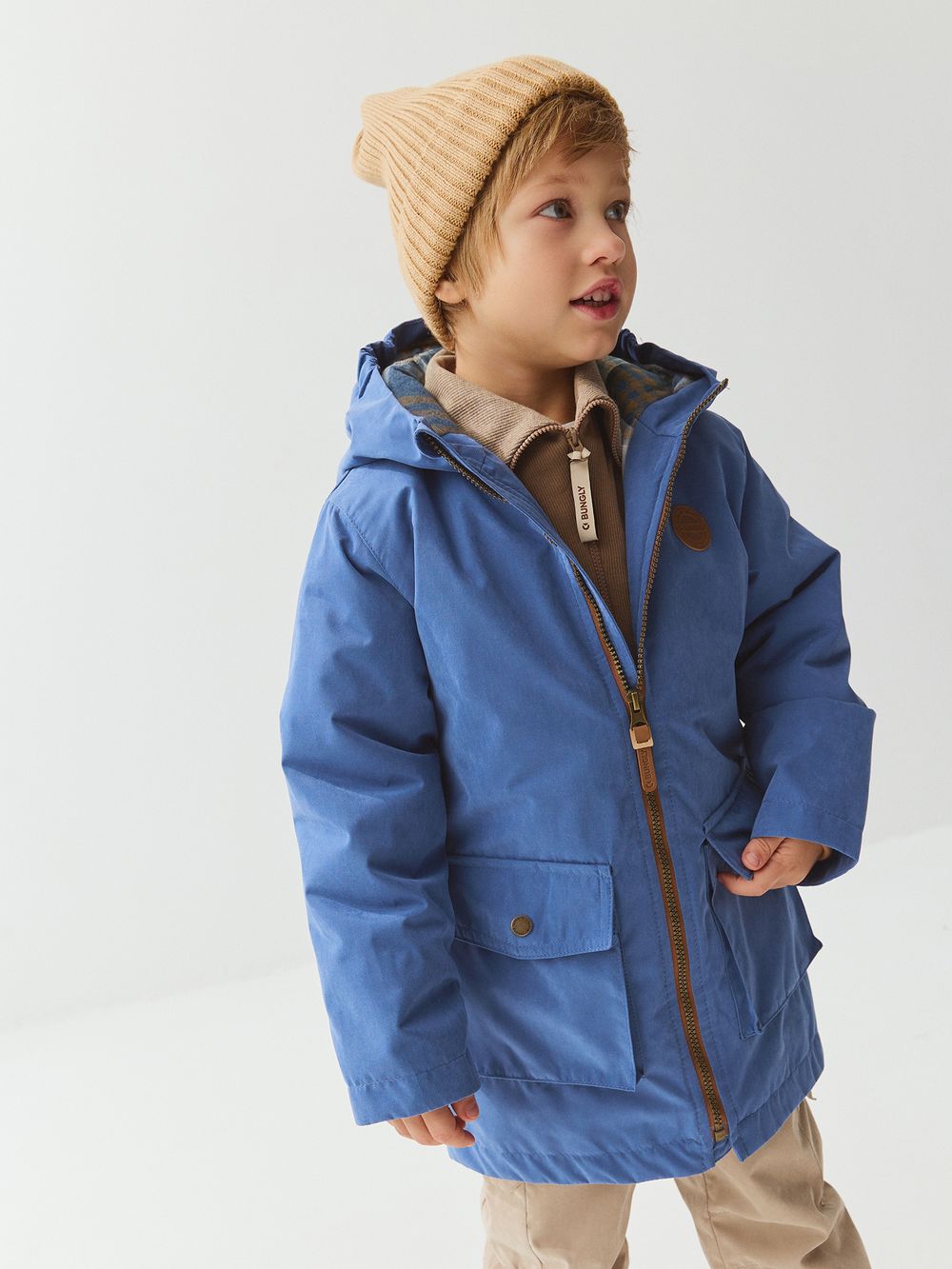 Парка демисезонная "Деним"