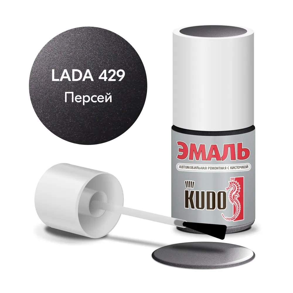 KUDO Эмаль автомобильная ремонтная с кисточкой "Персей 429" KU-70429 (15мл)