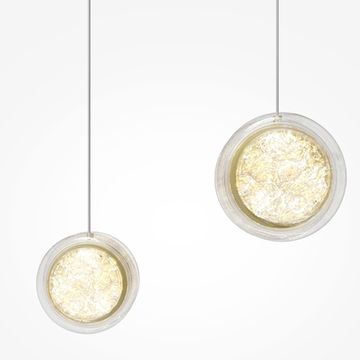 Подвесной светодиодный светильник 33W 3000K MOD361PL-L33BS3K латунь Pharao Modern Maytoni