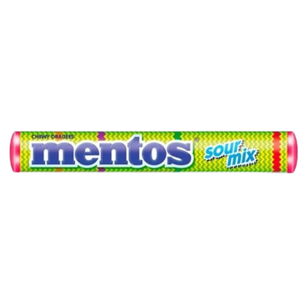Жевательные конфеты Mentos Roll Sour Mix