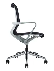 Офисное кресло PROV LB, черная сетка, алюминиевый каркас