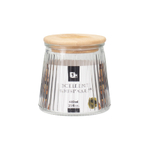 Банка для хранения ребристая с крышкой 680 мл