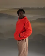 Худи Called a Garment  Wrap Мужской оранжевый неон