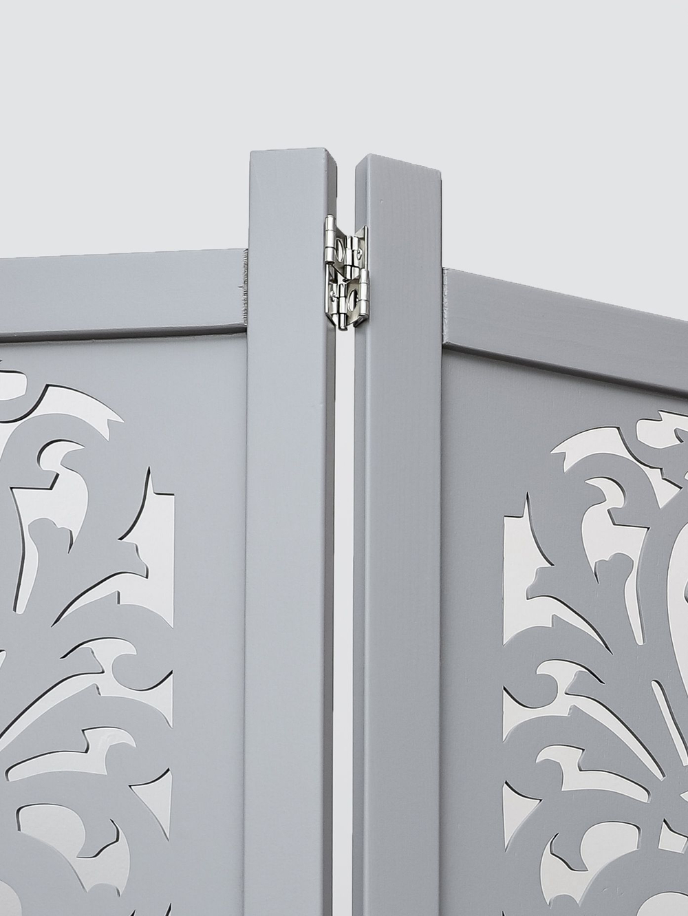 Ширма - перегородка для зонирования пространства деревянная резная "Прованс", 3 створки 1800 *480 мм