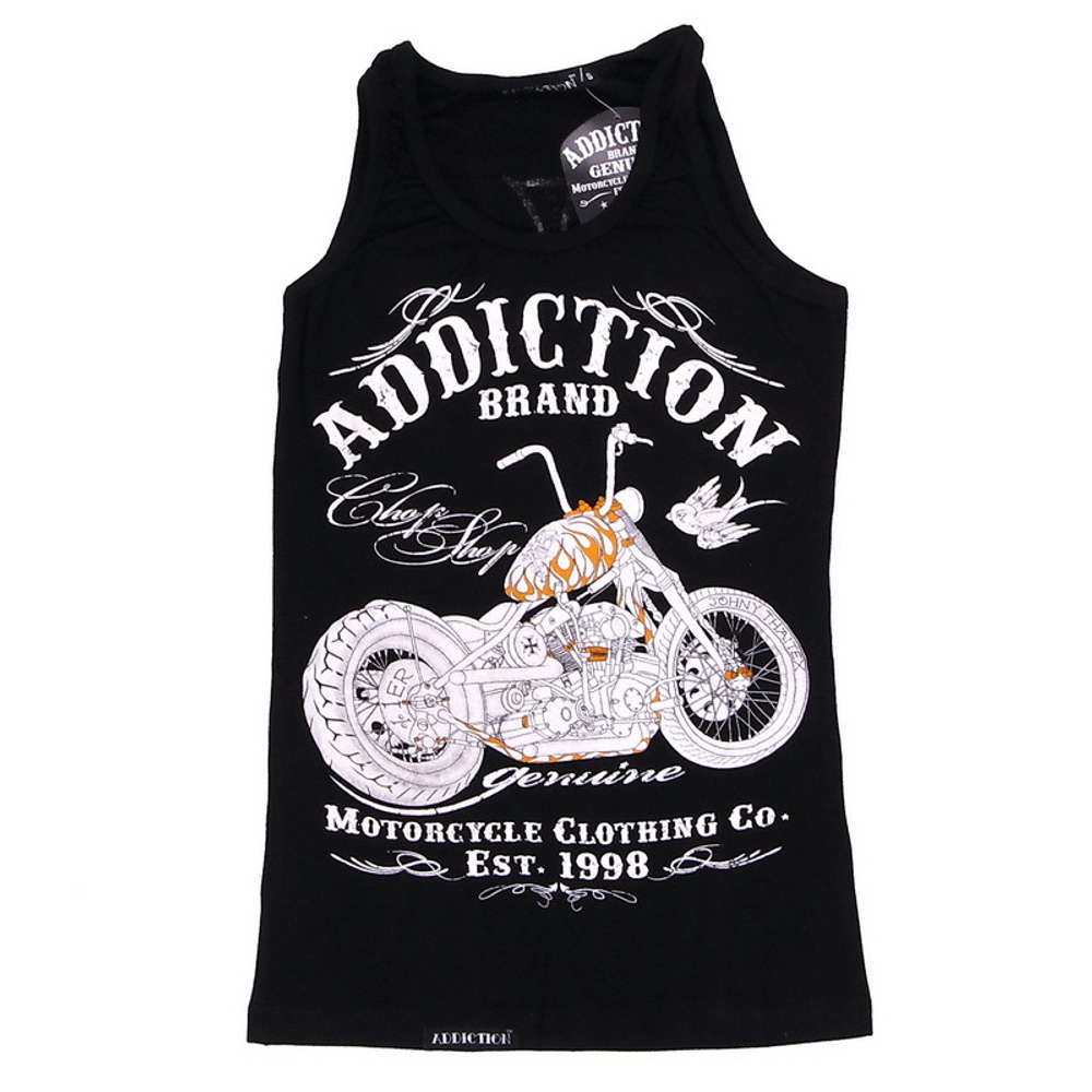Майка женская Addiction Brand Motorcycle Clothing Co