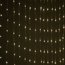 Светодиодная новогодняя гирлянда ЭРА ERASG -02 умная занавес RGB 2*2 м управление через мобильное приложение | Гирлянды