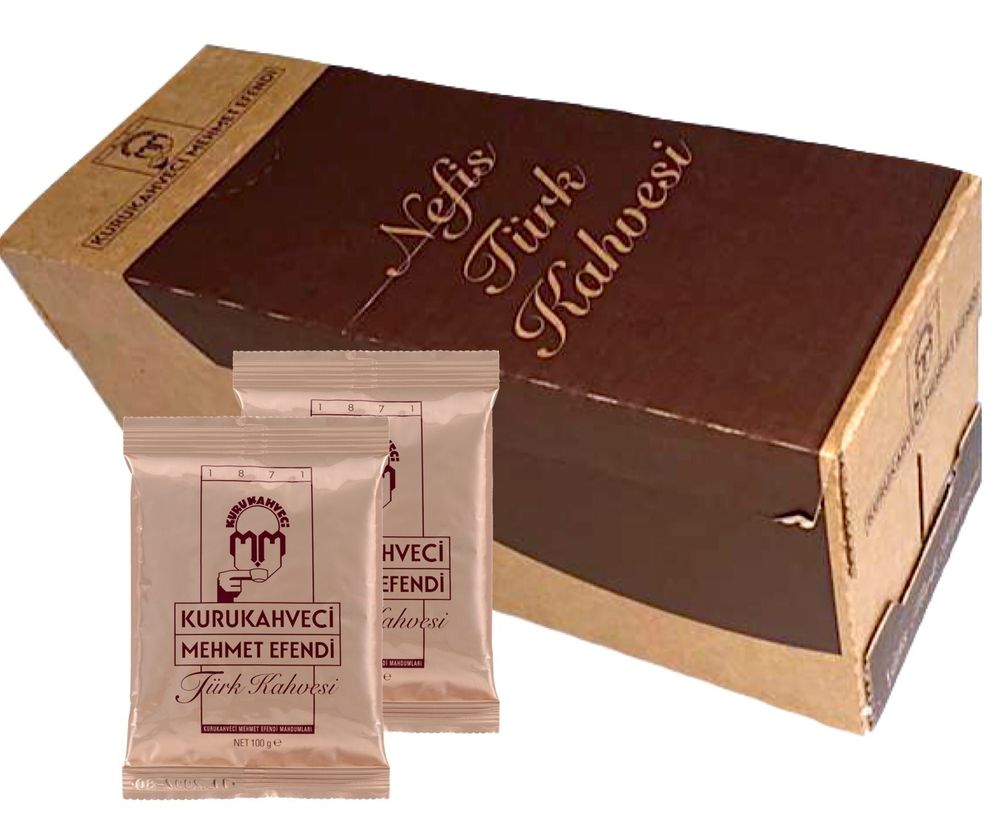 Кофе молотый Kurukahveci Mehmet Efendi 100 г 12 шт