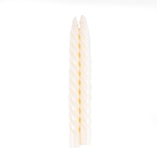 Свеча витая 22*255мм 2шт/уп Слоновая кость
