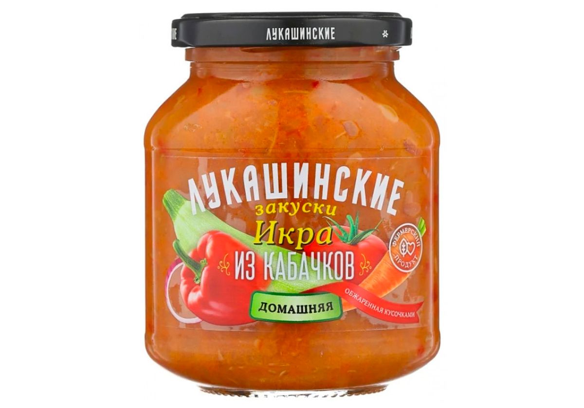 Икра из баклажанов домашняя "Лукашинские", 340г