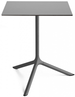 Стол ламинированный обеденный Scab Design Tripe Maxi, антрацит, светло-серый