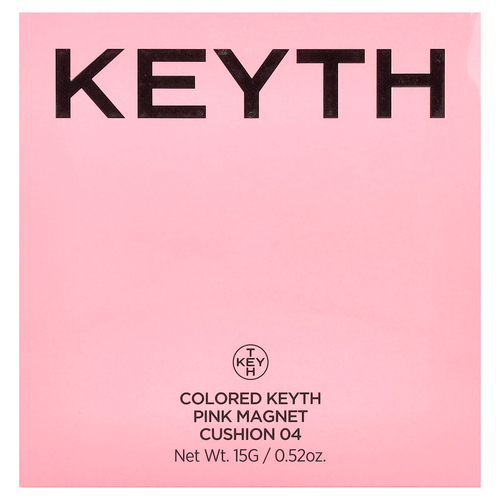 KEYTH, розовая кушон, магнитная кушон, оттенок 04 нейтрально-бежевый, 15 г (0,52 унции)