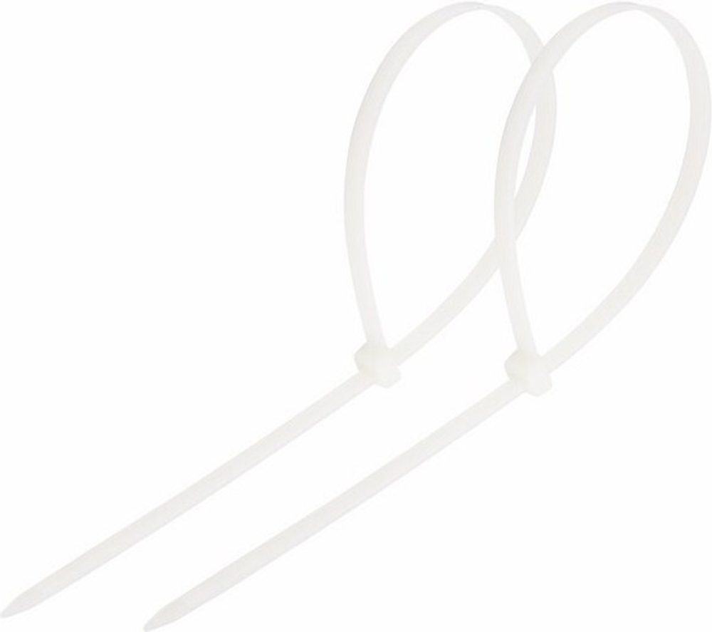 ХОМУТ REXANT НЕЙЛОНОВАЯ 150X3,6ММ БЕЛАЯ (100 ШТ/УП) 07-0150-4