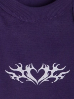 Летний кроп топ трикотажный детский