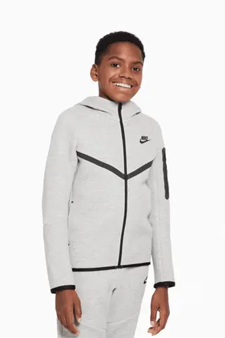 Кофта Nike Sportswear Tech Fleece Junior - серый