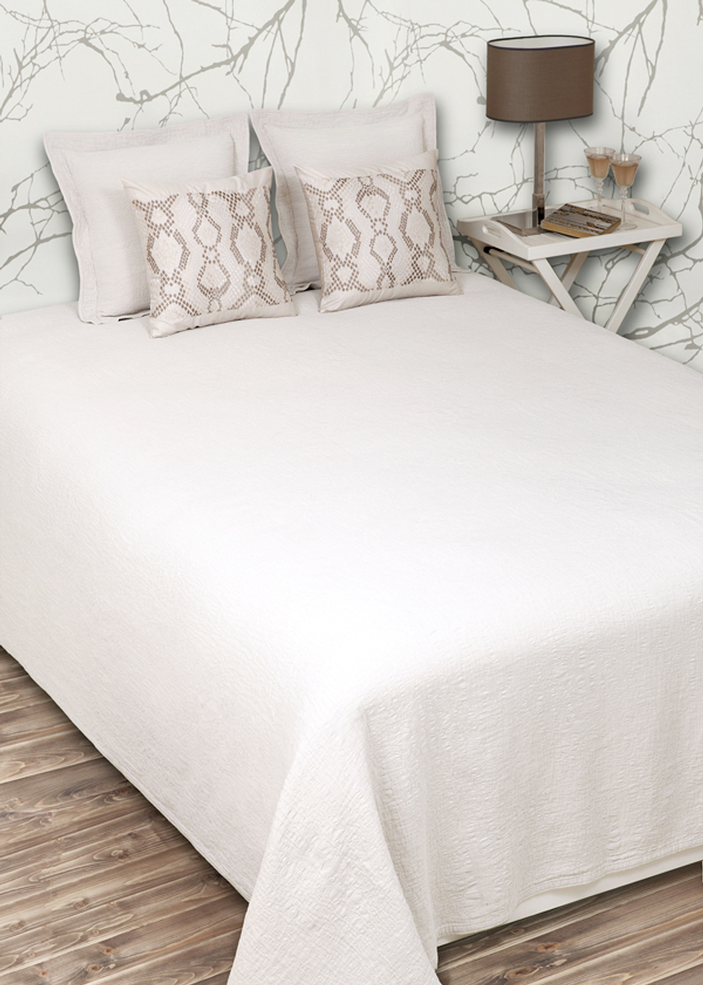 Покрывало 240х260 Luxberry Velvet песочное Португалия