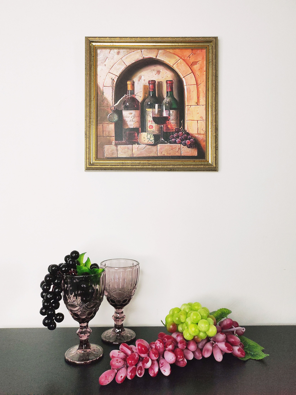 Картина на стену для интерьера на холсте в раме 35*35 см