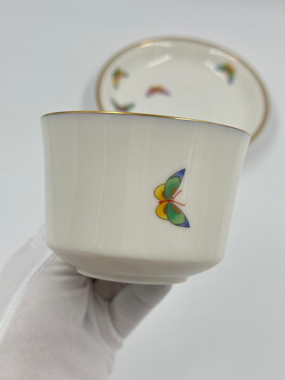 Чайная пара с бабочками Koransha