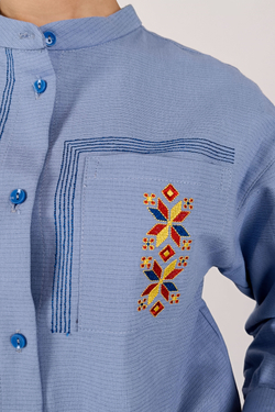 Блузка с чувашской вышивкой