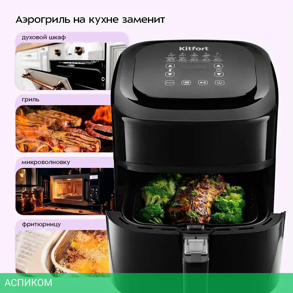 Аэрогриль Kitfort KT-2215