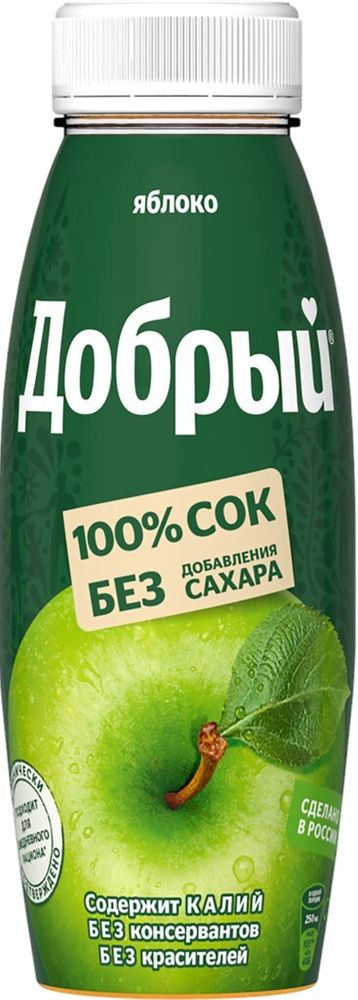 Сок Добрый, яблоко, 0,3 л