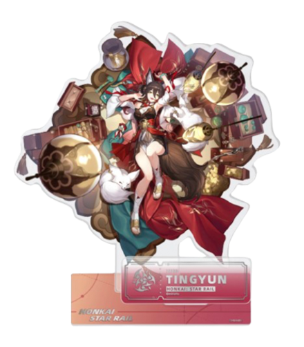Акриловая фигурка Honkai: Star Rail Character Standee Harmony Tingyun
